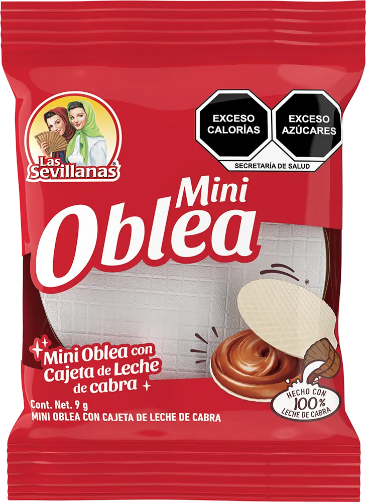 MINI OBLEAS CON CAJETA